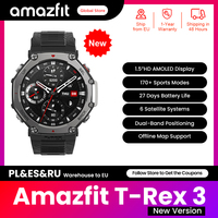 New Amazfit T-Rex 3 Outdoor Smartwatch 48mm