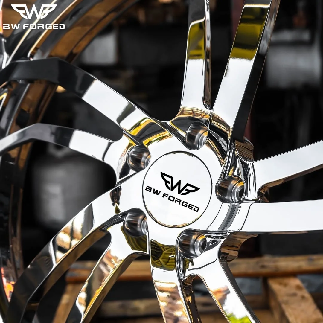 BW Custom Forged Wheels Passenger Car Wheels & Tires 16 17 18 19 20 21 22Inch chevy 5 Lug Rims 3pc Wheels 5x114.3 Deep Dish Rims