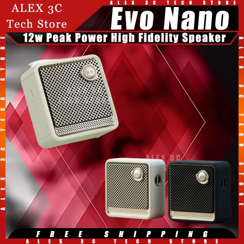 

For EDIFIER EVO NANO Wireless Speaker 12w Peak Power IP67 Waterproof Bluetooth 5.4 High Fidelity Hifi Camping Outdoor Subwoofer