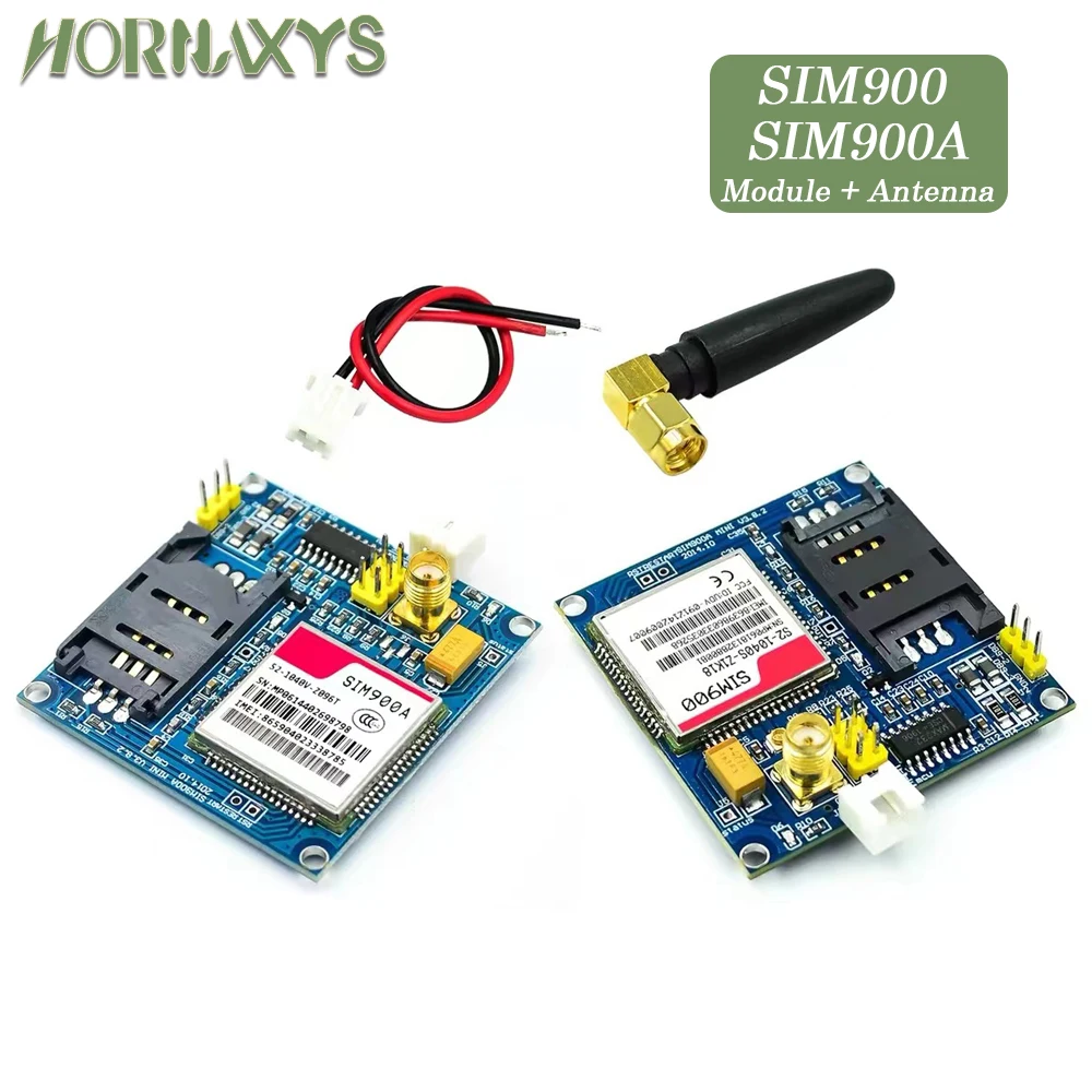 1PCS GSM module SIM900A V4.0 Kit Wireless Extension Module GSM GPRS Board Antenna Tested Worldwide Store