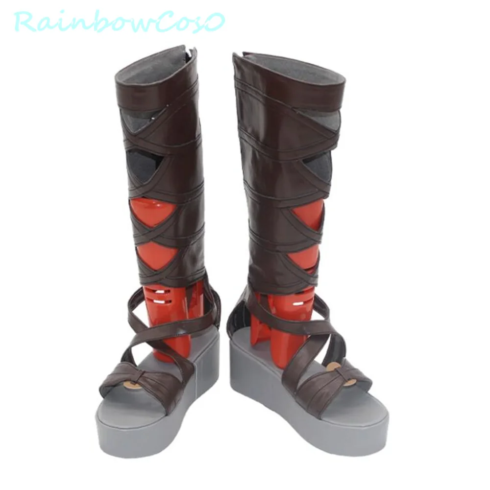 Senren Banka Murasame Cosplay Shoes Boots Game Anime Halloween Christmas  Rainbowcos0W3655