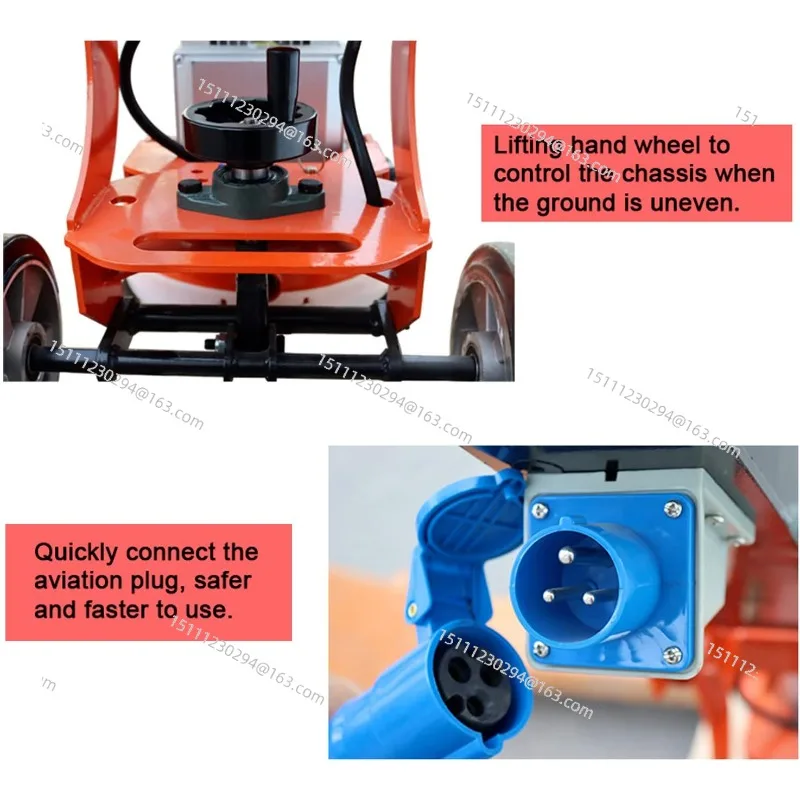 Polierer für Betonböden, 400 mm Epoxid-Bodenschleifmaschine, individuelle Bodenschleifmaschine