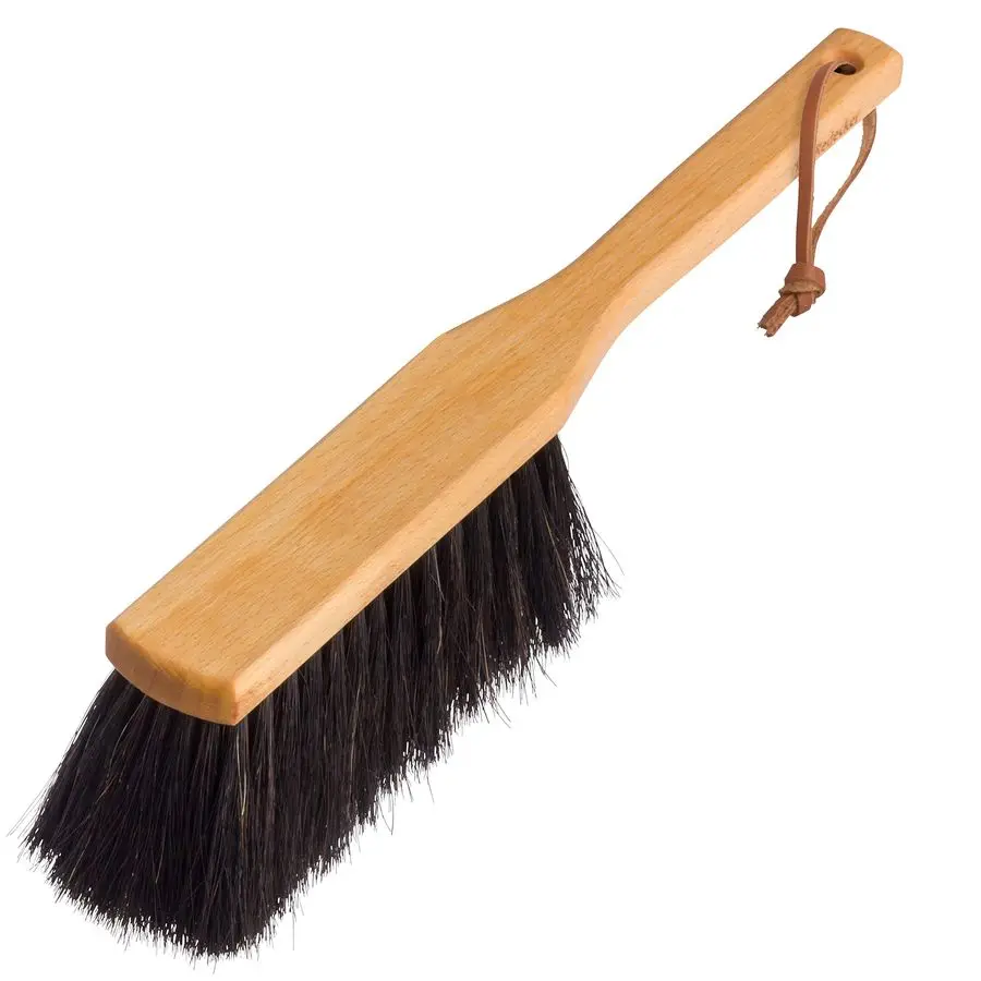 

Horsehair Hand Brush Delta with Oiled Beechwood Handle, 133 8Inches