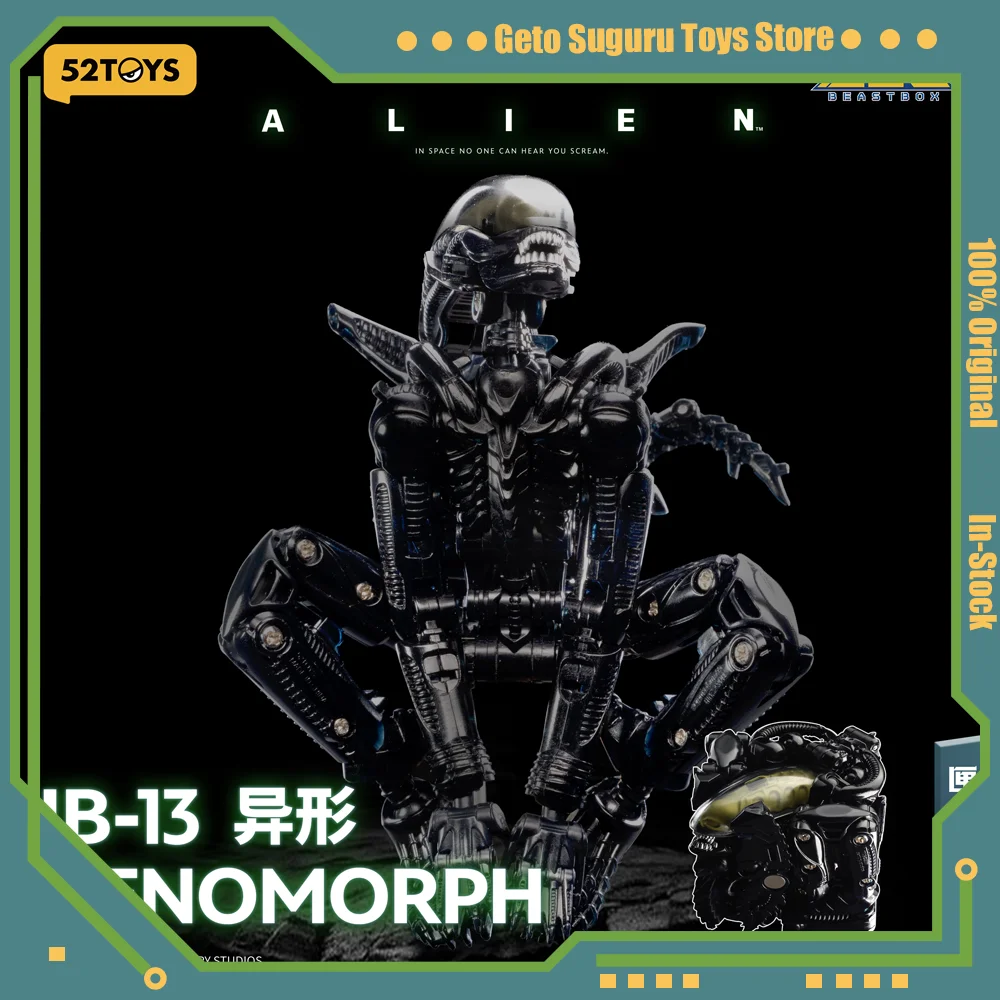 

52TOYS Beastbox Infinity IB-13 Xenomorph Alien Deformation Action Figures Anime Joints Movable Model Robot Collection Toys Gift