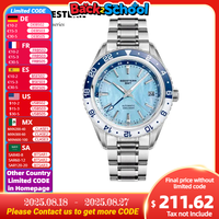 SEESTERN Men of Watch Office GMT Automatic NH34 Movement Sapphire Glass Bezel 20bar Waterproof Diver Mechanical Wristwatch S456