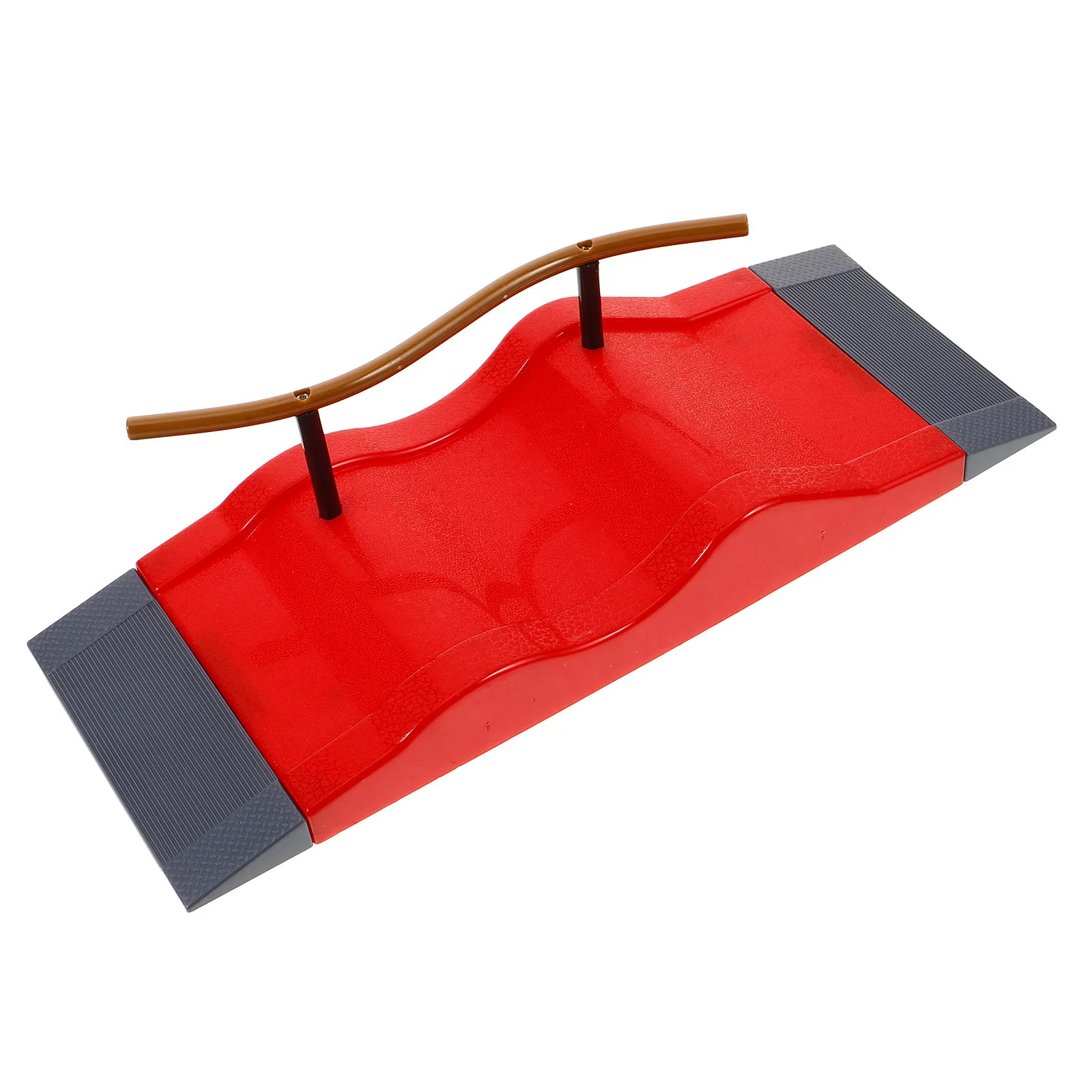 Tastiera Skatepark Accessori Mini Skate Park Rampa Skateboard in plastica Deck Finger Skateboard Rampa Ostacolo