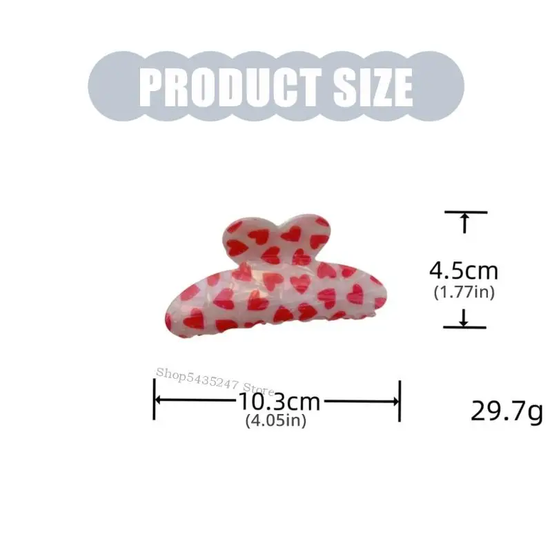 Fashionable Lips Hair Claw Unique Hairpieces For Different Hair Types And Styles H7EF