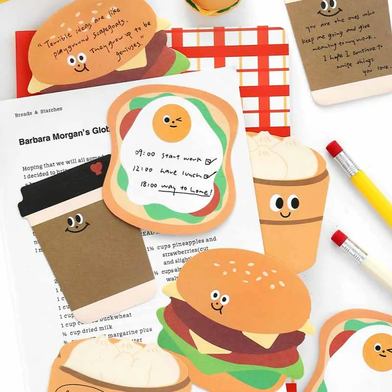 32pcs-lot-kawaii-hamburger-sandwich-coffee-memo-pad-cute-stationery-label-notepad-planner-sticker-post-school-supplies