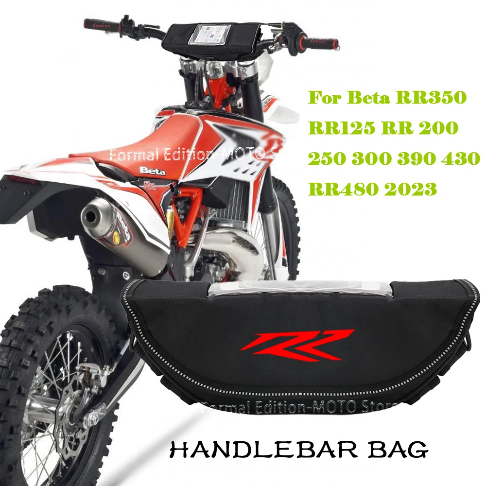 Handlebar Bag for Beta RR350 RR125 RR 200 250 300 390 430 RR480 2023 Sports Motorcycle Steering Wheel Navigation Bag