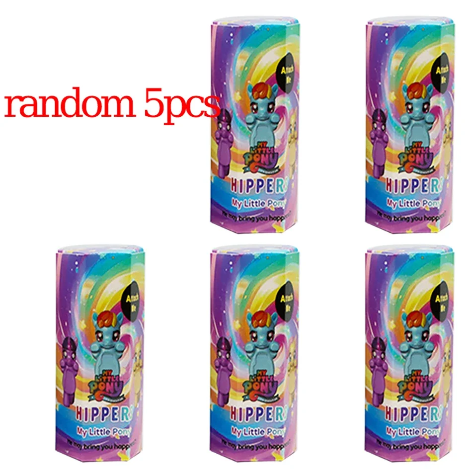 Heißer verkauf My Little Pony Blind Box Serie Anime Figuren Ornamente Puppen Fans Kinder Geburtstag Geschenk Zufällige Blind Box – Detail 8
