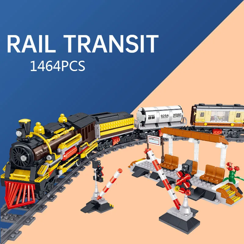 

Technical Batterypowered Vehicle Building Block Electric City Train Brick Germany Borsig Steam Locomotive Bo Toy Figures Railway