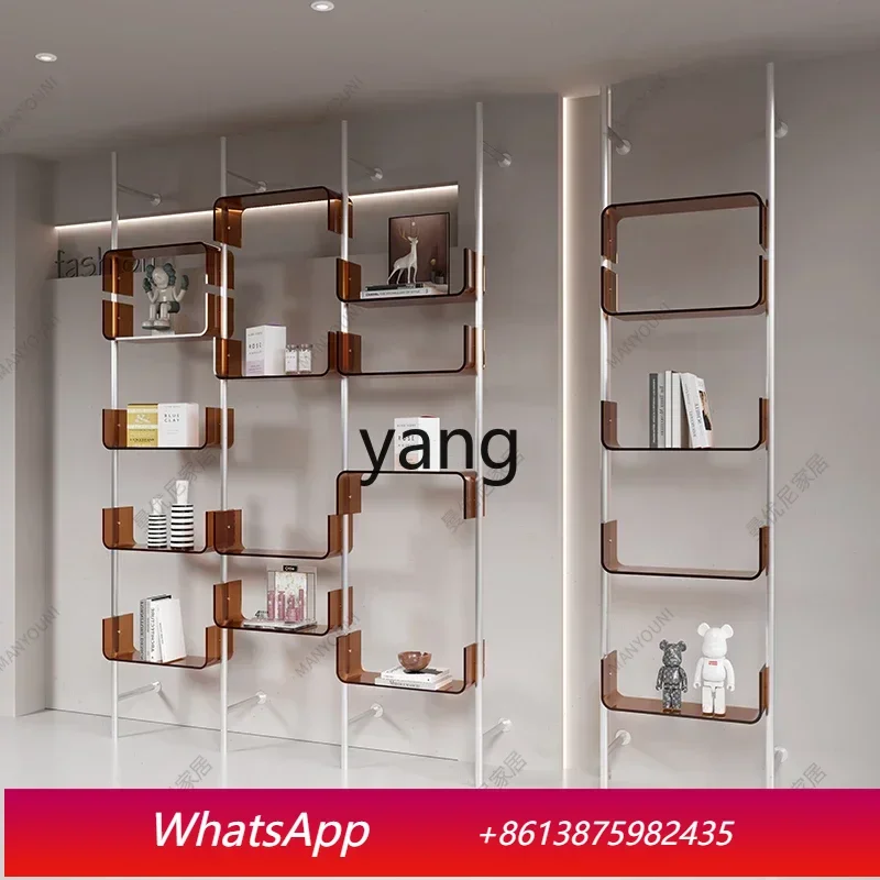 LHC  Commercial Display Cabinet Beauty Salon Cosmetics Display Rack Office Shelf