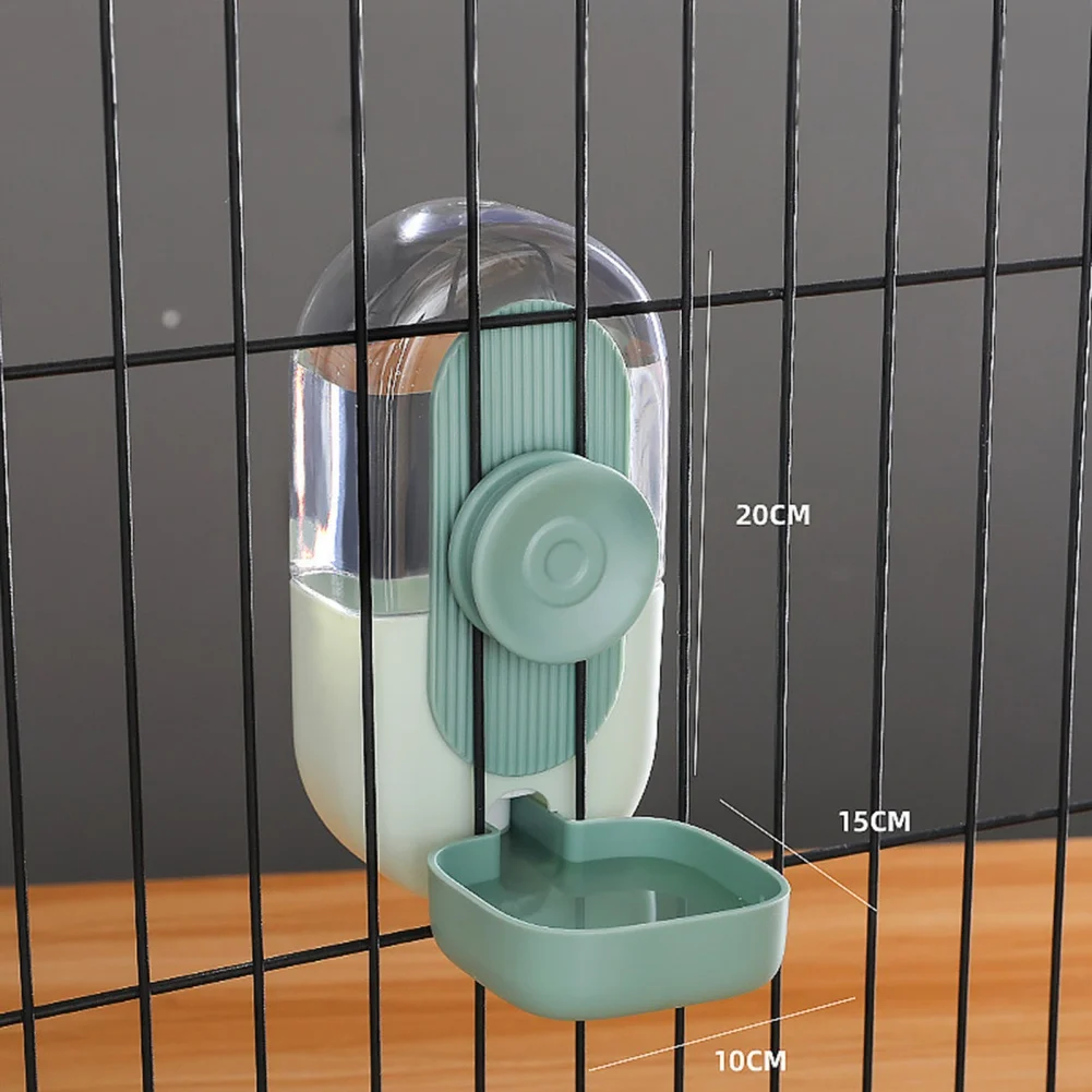 Automatic Pet Water Bottle For Puppy Cats Rabbit Food Container Dispenser Bowl Cats Dogs Drinking Cage Hanging Feeder