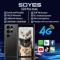The world's smallest 4G smartphone, SOYES S24 Pro Max 3-inch, makes a stunning debut! Face unlock+2400mAh multi-color selection