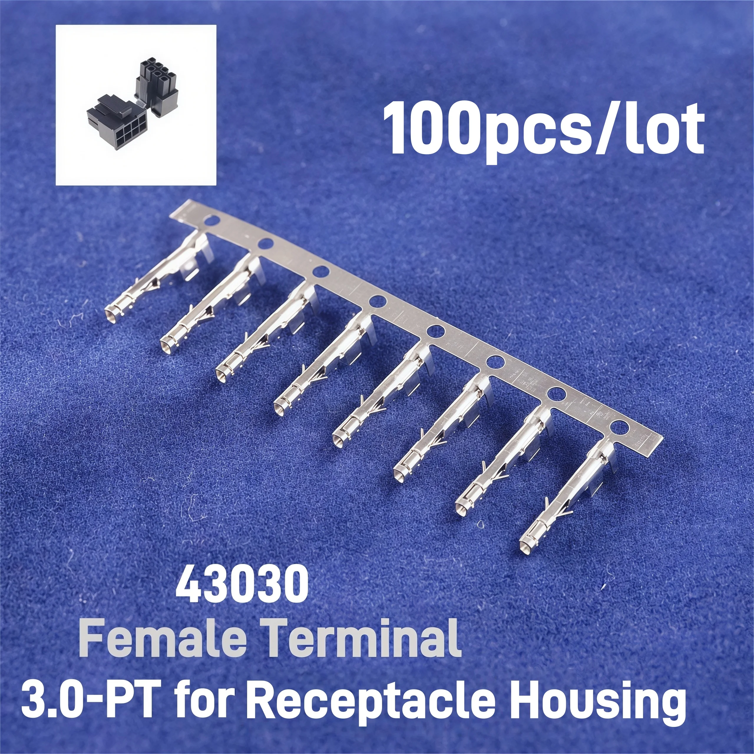 4 Stück Micro-Fit 3.0 Stecker Buchsengehäuse 2 Pin 4 6 8 10 12 14 16 18 20 22 24 Schaltkreise Stecker Shell Power Cross 43025 – Detail 4