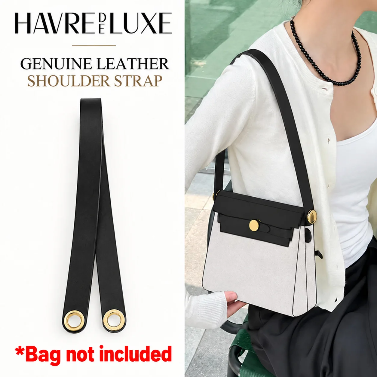 バッグショルダーストラップ Herbag ミニキャンバス素材防水バッグインサート耐久性のあるファッションバッグストラップ修正バッグアクセサリー 1