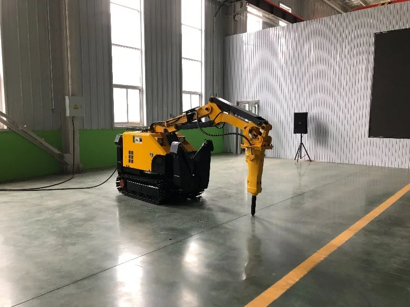 Industrial 120 Remote Control Demolition Robot Hydraulic Demolition Robot Hammer Robot With Low Price
