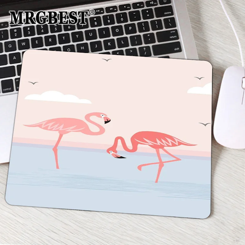 

Flamingo Pink Mouse Pad Anime 25x20cm Office Accessories Mouse Mats Pc Gaming Desk Pad Mouse Support Play Mats Keyboard Mat