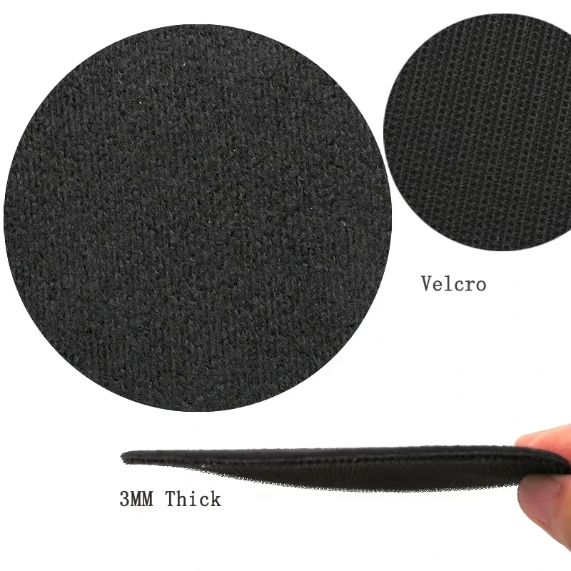 2Pcs 6 Inch Multi-Hole Protection Disc Interface Pad 150 mm Hook and Loop Power Tool for Sander Sanding Polishing Grinding