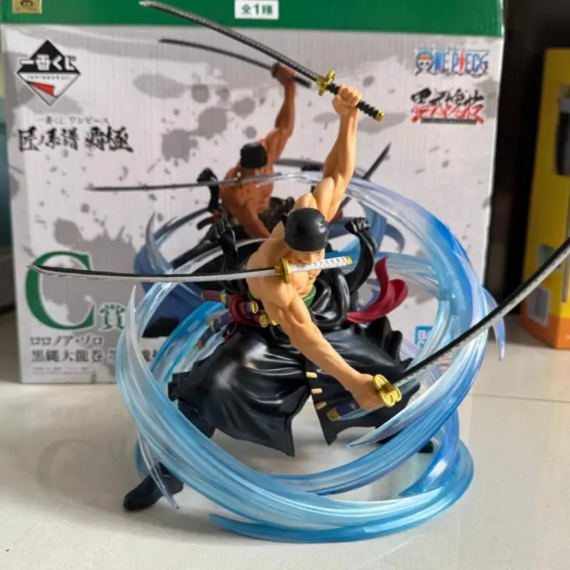 

In Stock BANDAI Ichiban ONE PIECE Monkey D. Luffy Shanks Roronoa Zoro Eustass Jewelry Bonney Cartoon Characters Ornament Gifts