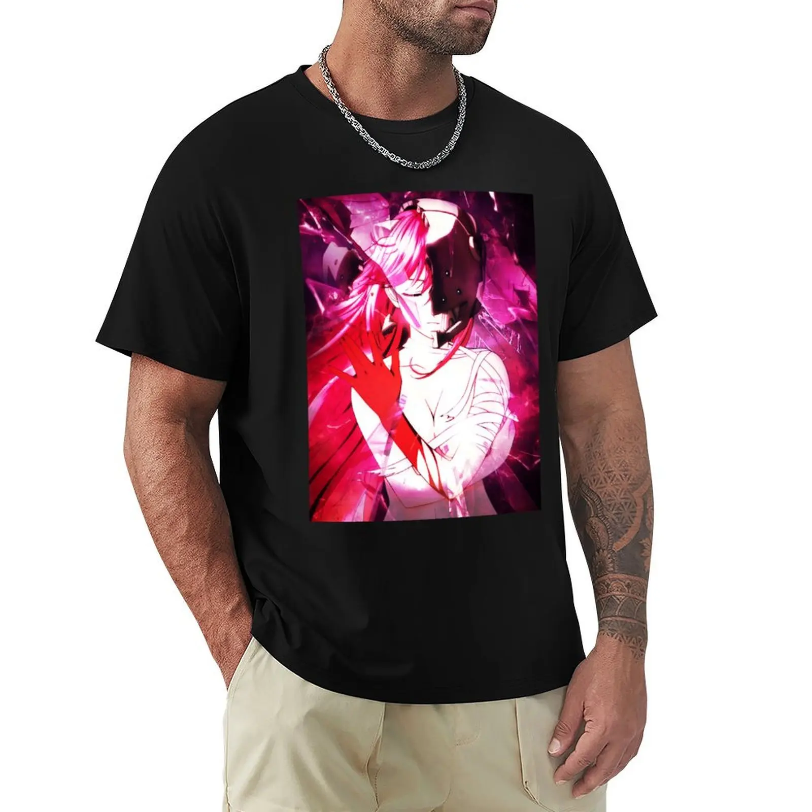 

Lucy Kaede Elfen Lied T-Shirt Comfortable Workout Short Sleeve Shirt