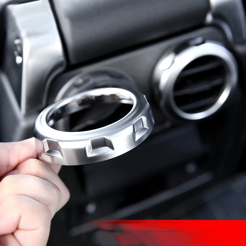 

Fit For Land Rover Discovery 4/3 & Range Rover Sport Rear Air Outlet Decorative Ring AC Conditioning Modification Accessory