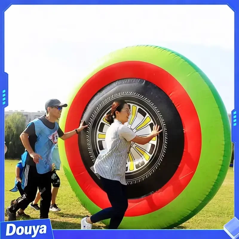 Manufacturer Team Building Game Equipment Fun Sports Props Indoor Outdoor Development Activities Inflatable PVC Material Easy