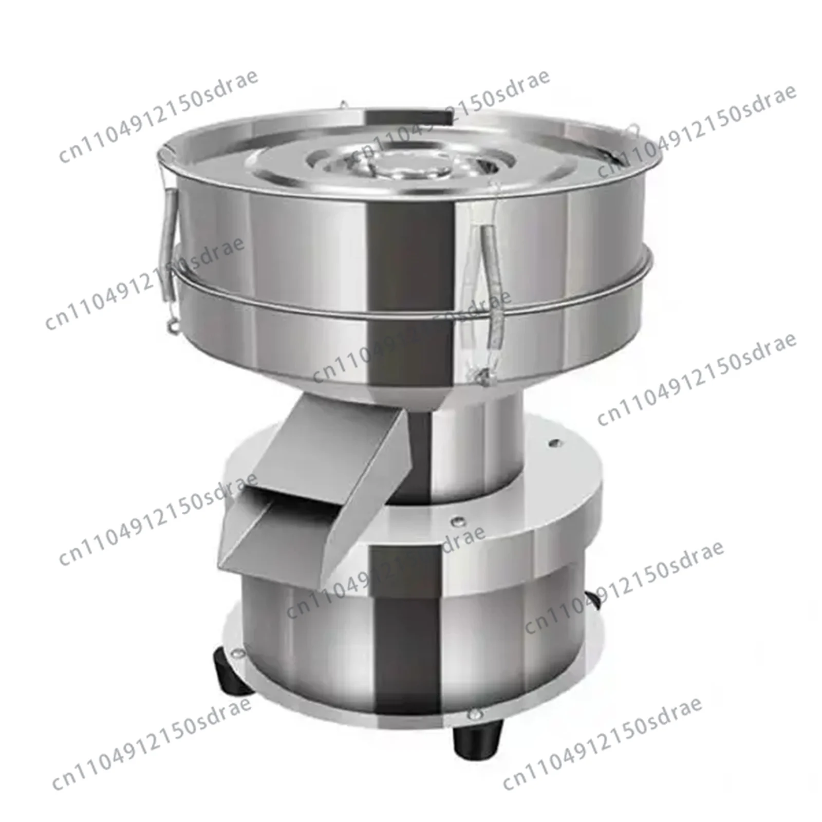 110/220V electric stainless steel powder screening machine spray powder screening flour sugar powder vibrating screen