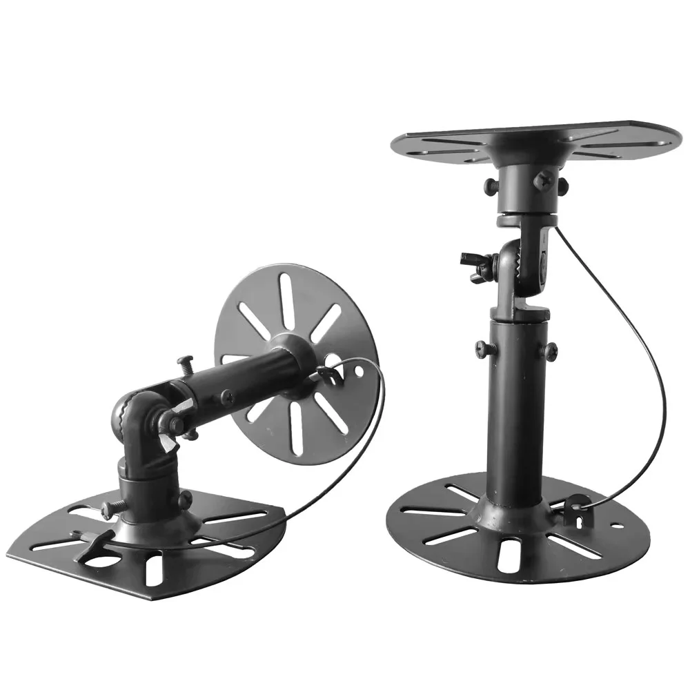 (1 Pair=2pc) SW-100M 170MM universal wall and ceiling mounted Surround Sound Speaker Wall Mount High Quality Rotate Wall Bracket