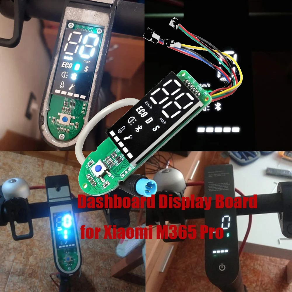 Dashboard Display Board for Xiaomi M365 Pro Electric Scooter Bluetooth LED Meter Panel Screen Circuit Board Replacement Parts