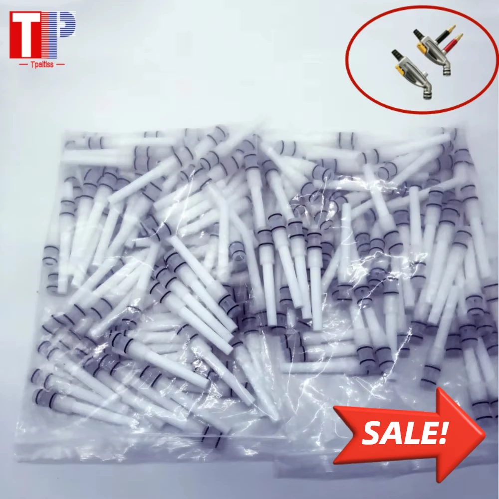 Tpaitlss 50/100 pièces 1016 561 #   Manchon d'insertion Venturi pour pompe de pulvérisation de revêtement en poudre IG07