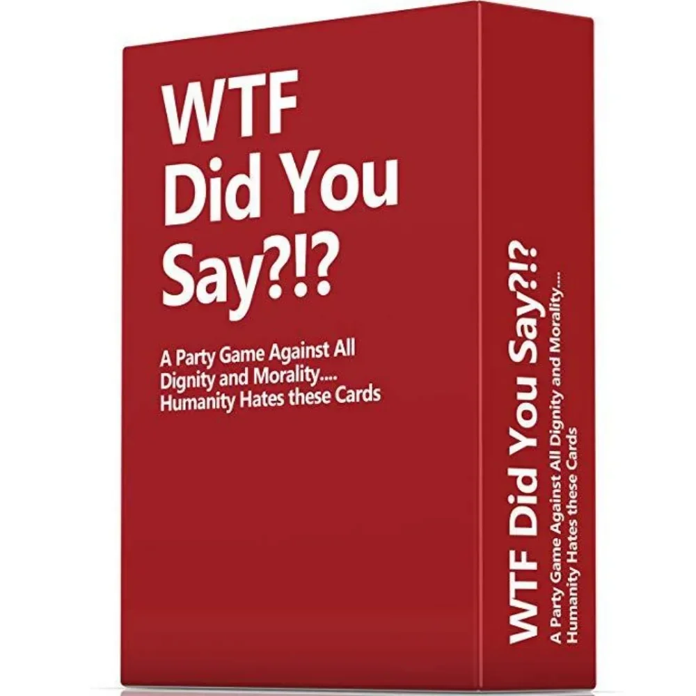 WTF Did You Say?!? A Party Game Against All Dignity and Morality AU STOCK Board game