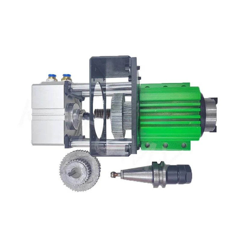 

Non Powered Spindle Bt30 Cylinder Semi-automatic Tool Changing Spindle Suitable For Drilling And Carving