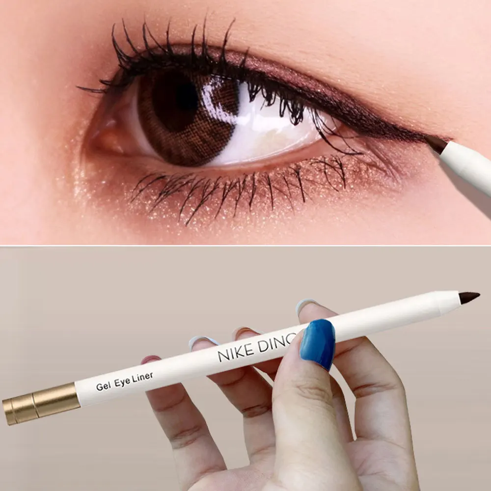 

Non-Smudging Waterproof Long-Lasting Eyeliner Pencil Smooth Eyeliner Tight Fit Prevents Smudging Makeup