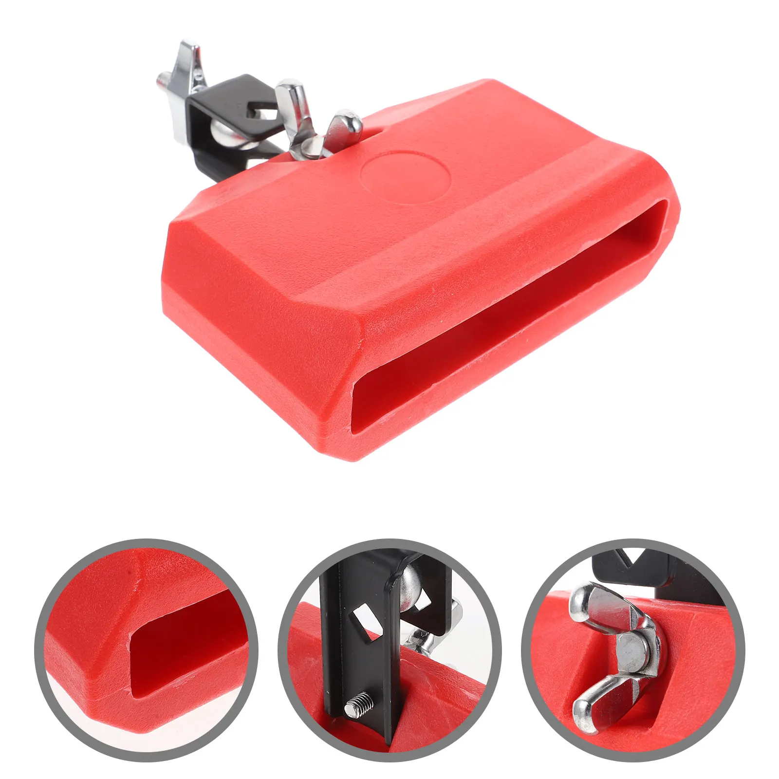 

PVC Cowbell Accessories for Drum Kit Set Smooth Surface Wear Resistant Material Percussion Instrument Music Lovers Gift Drum Set