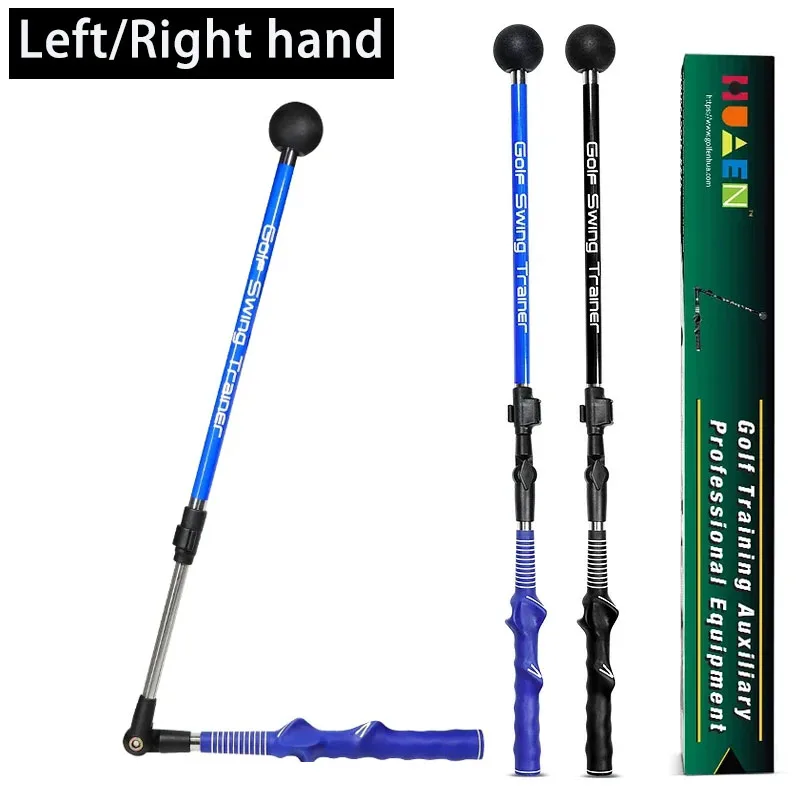 

Golf Swing Trainer Exerciser Aid Adjustable Portable Golf Training Aid to Improve Hinge Forearm Rotation Shoulder Turn –Light
