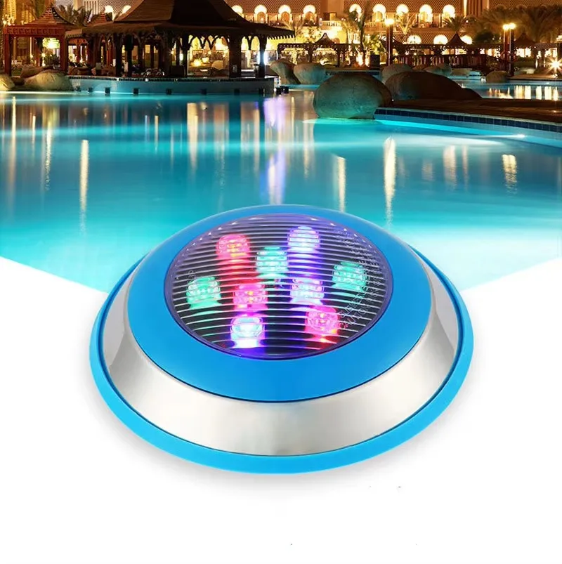 Stainless Steel Led Swimming Pool Lamps IP68 Blue Waterproof Lamps Outdoor Underwater Lights AC12V RGB Piscina Pond LED RGB Lamp