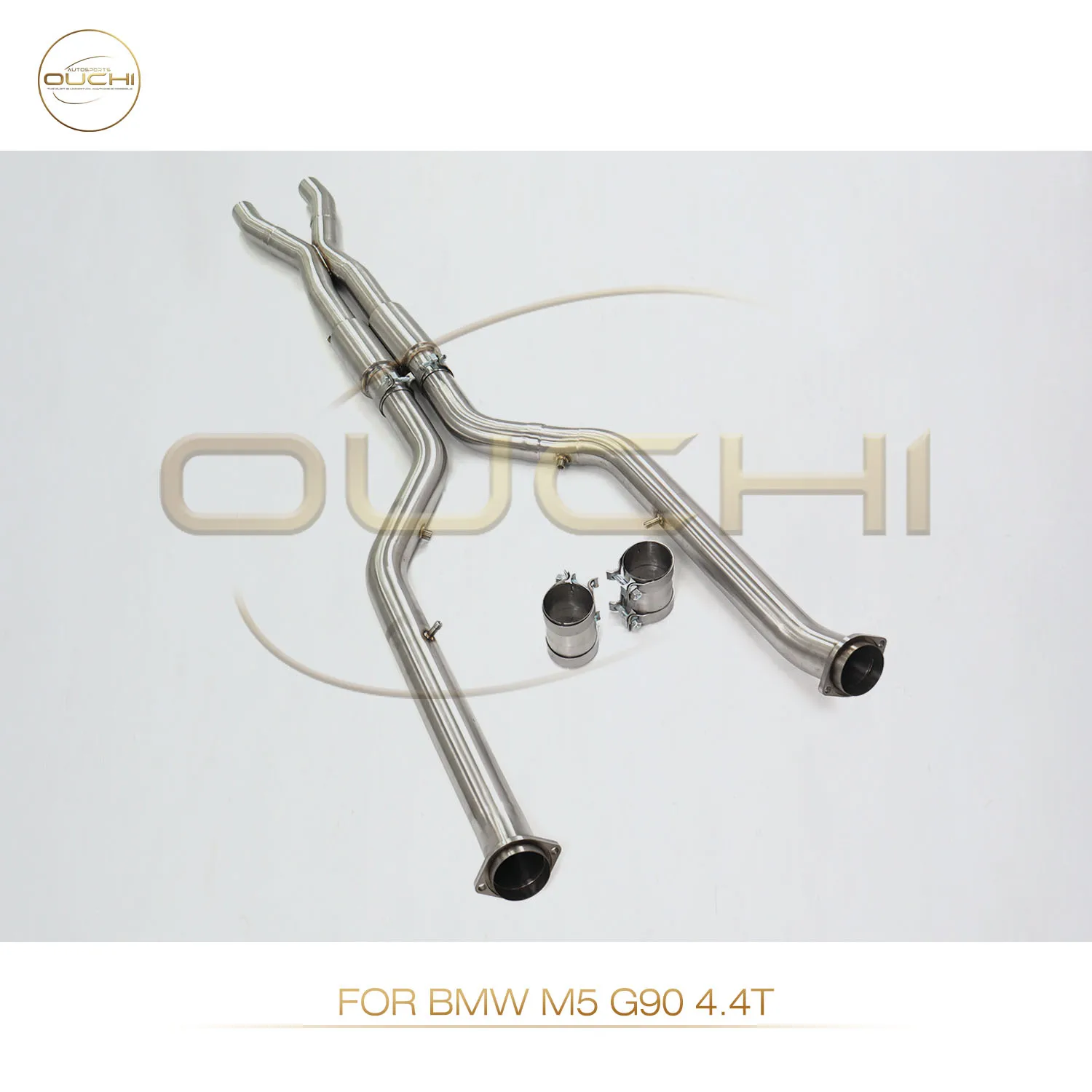 

Ouchi Stainless Steel Middle Pipe For BMW M5 G90 4.4T Performance Exhaust Upgrade Part Car Accessories