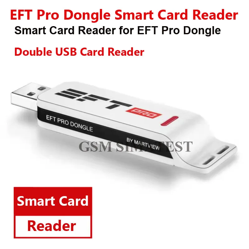 2023  EFT Pro 2 Dongle / EFT Pro Dongle Smart Card Reader for EFT Dongle （ no smart card )