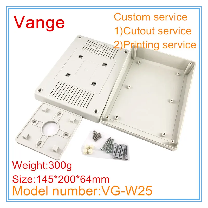 

Vange wifi project box 145*200*64mm ABS plastic enclosure diy