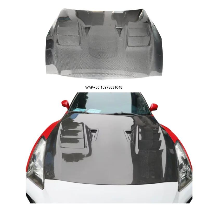 

2017 for R35 Carbon Fiber TS Style Hood Bonnet Body Kit