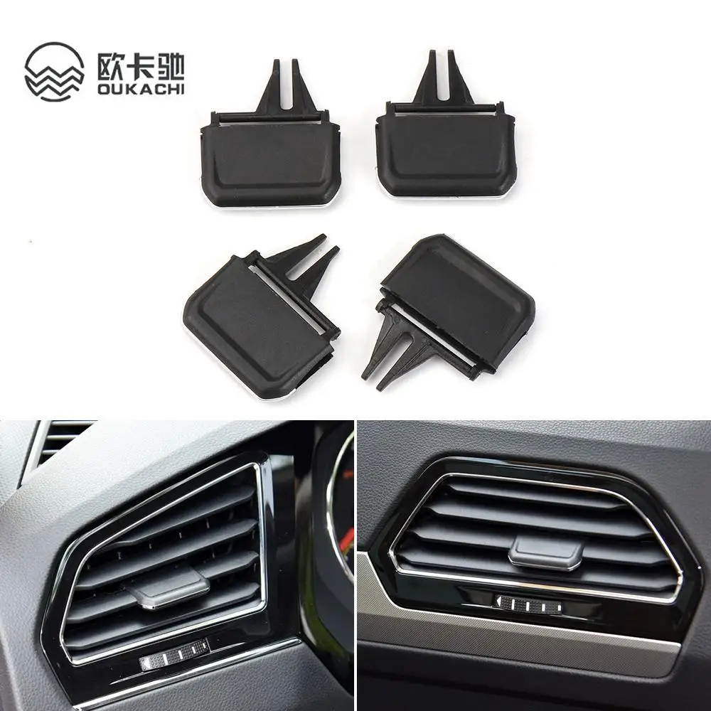 1pc For VW Tiguan MK2 2017 2018 2019 2020 2021 New Dash AC Air Vent Outlet Tab Adjust Clip Grill Car Accessories