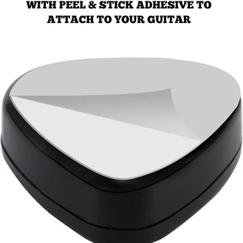Golpeador de guitarra personalizado Pleroo: excelente y elegante golpeador de guitarra acústica con borde biselado, forma de lágrima, opción multicolor 10 best sales Púa - №7