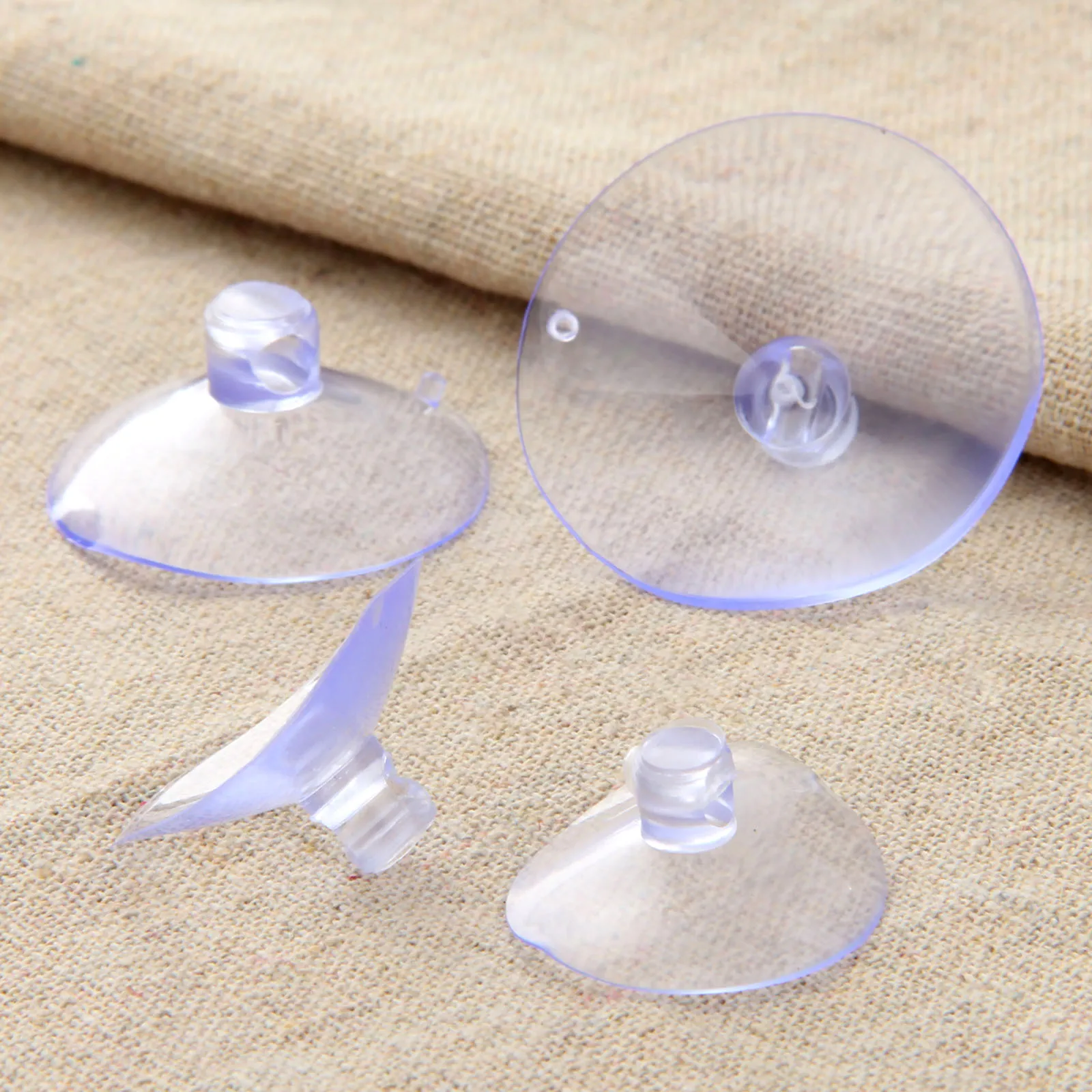 100Pcs/lot Rubber Transparent Clear Suction Cup Sucker for Window Wall Car Hook Hanger Kitchen Bathroom Smooth Surface 28mm/30mm