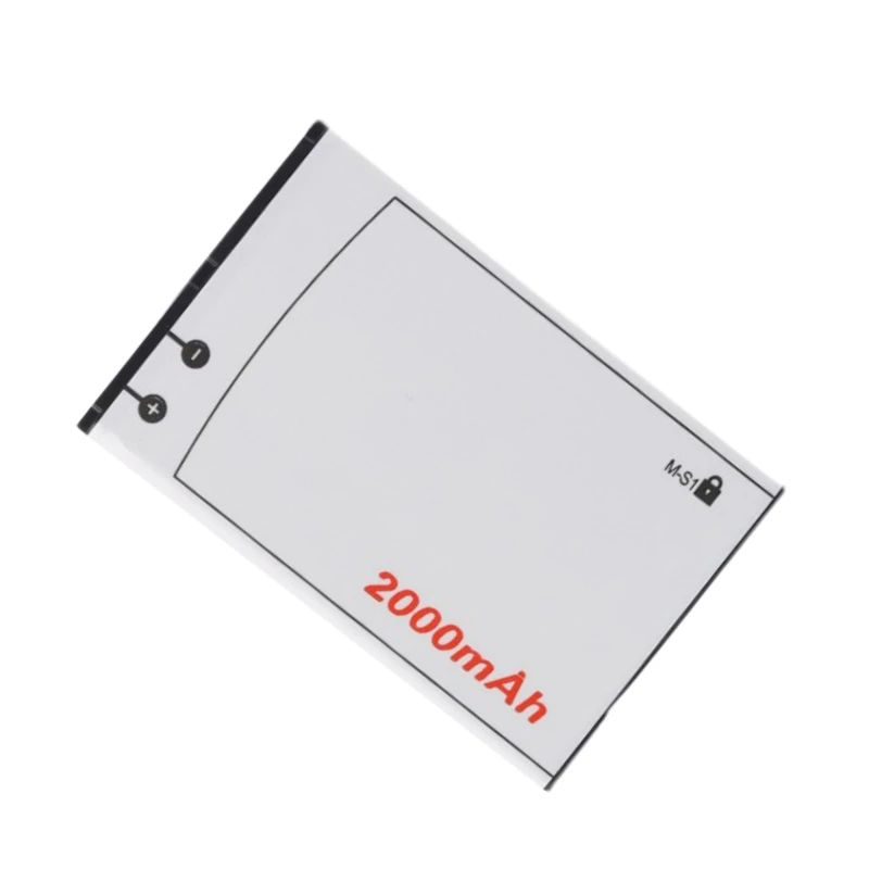 แบตเตอรี่โทรศัพท์มือถือใหม่ 3.7V 2000mAh รุ่น M-S1 MS1 สำหรับ Blackberry Bold 9000 9030 9780 9630 9700 คุณภาพสูง