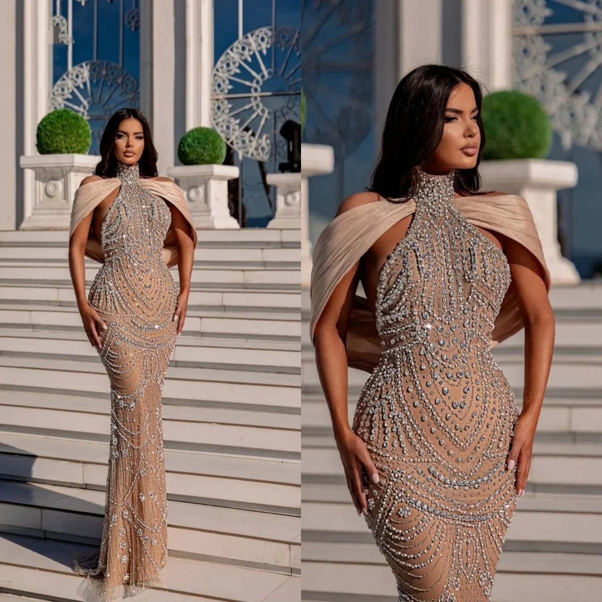 Luxury Halter Merma… - image