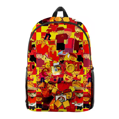 Game Roblox Forsaken Gubby Creative Cartoon Student Backpack, Digital Printed Backpack, Student Daily Necessities