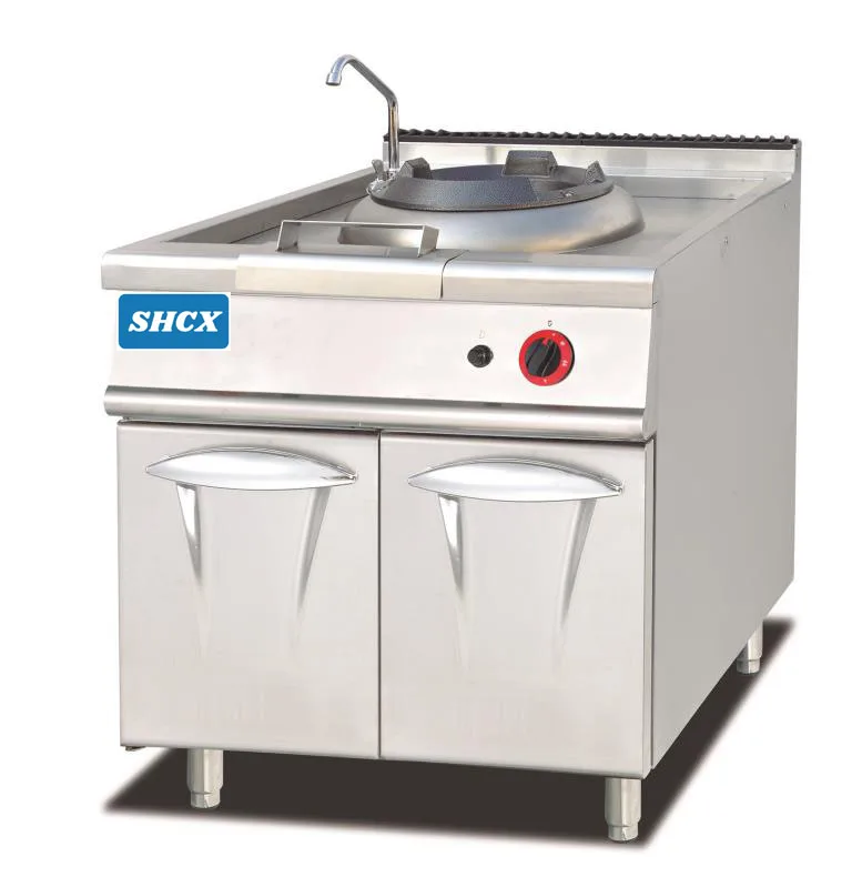 Fogão a Gás Autoportante para Wok, Queimador De Cozinha, Feito Na China, Oferta De Fábrica