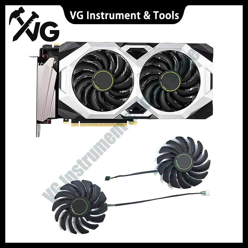 PLD09210S12HH DC 12V 0.40A 4PIN 85MM RTX2070 GPU Cooler for MSI Geforce RTX 2060 2070 2080 Super Ventus XS OC Graphics Card Fan