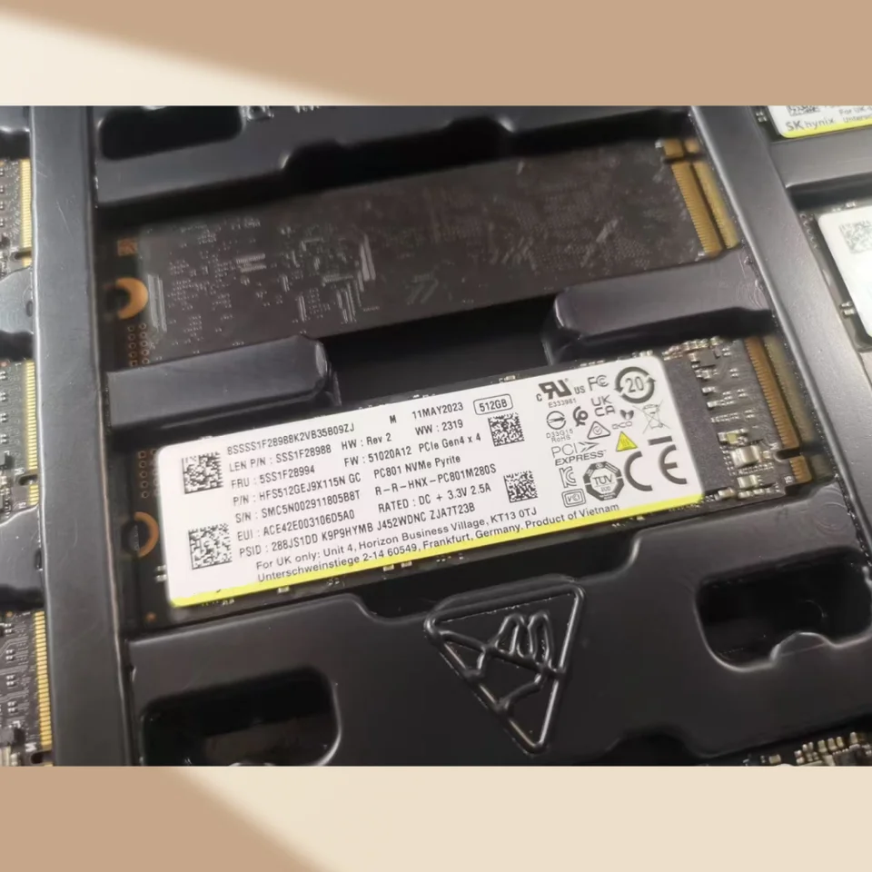 PC801 2T 1T 512G 256G 2280 NVME Alien Gungod SSD PCIE4.0 M.2 Solid